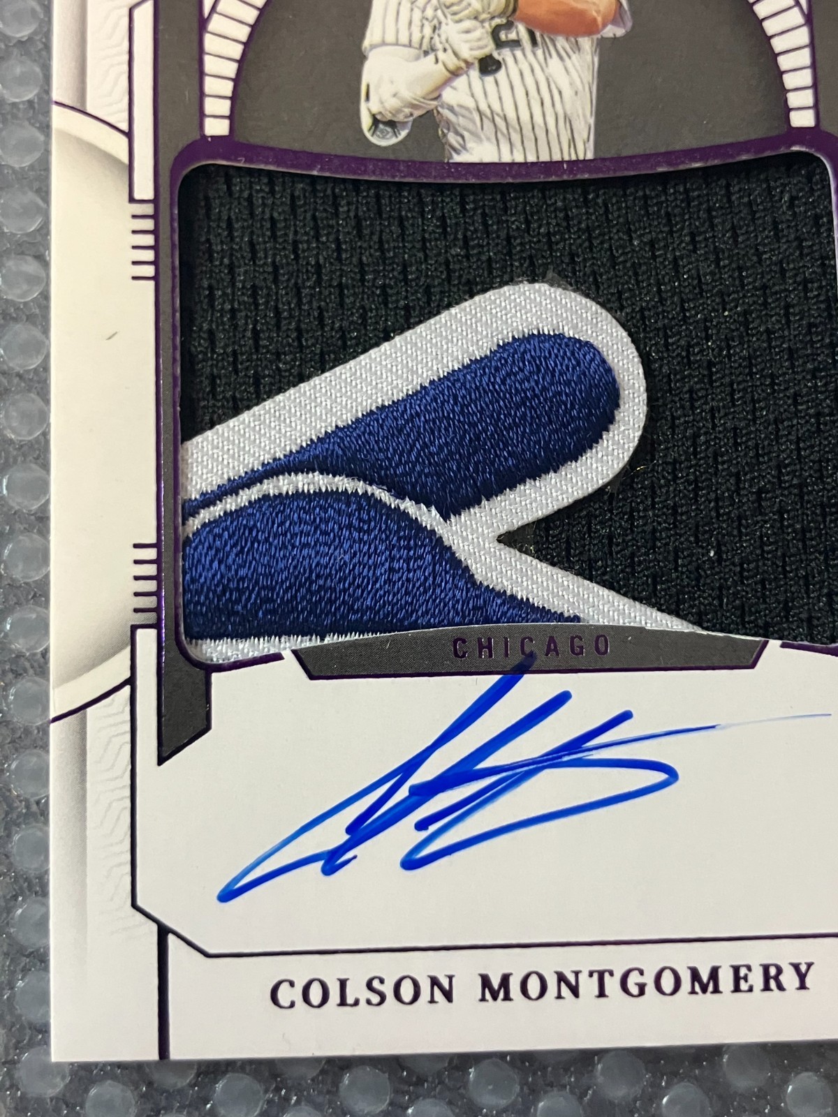 2024 National Treasures COLSON MONTGOMERY Prospect Materials Signatures Auto /5 view 2