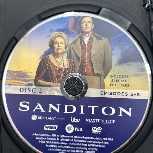 Sanditon Season 1 Jane Austen PBS Masterpiece (2019 DVD 2-Disc Set) - Picture 8 of 12