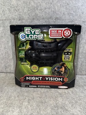 EYE CLOPS NIGHT VISION 2.0 JAKKS PACIFIC  2009  NEVER OPENED EYECLOPS NEW