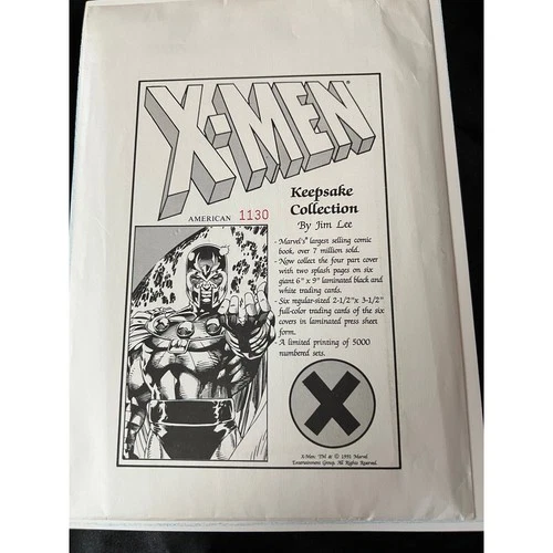 Vintage 1991 Marvel X-Men Keepsake Collection - Sealed & Unopened