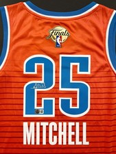 Ajay Mitchell Signed Autographed Oklahoma City Thunder Finals Jersey Beckett Coa