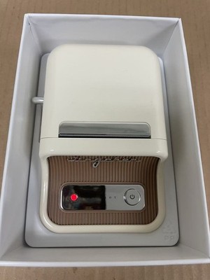 B21 Pro Label Maker Inkless Bluetooth Printer, Portable Label Machine-White