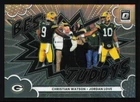 2025 Donruss Optic Christian Watson/Jordan Love Base (RAW)