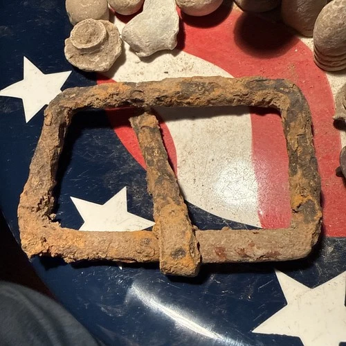 Dug Civil War 💥 🇺🇸 💣 Huge Iron Buckle