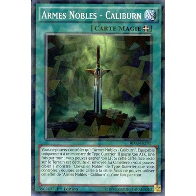 Yu-Gi-Oh TCG SH-BP03-FR182 SH Edle Waffen - Caliburn Battle Pack 3: The League of