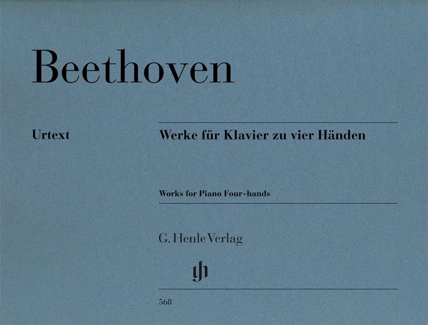 Works for Piano Four-hands piano (4 hands) revised edition, replaces HN 323 Beet