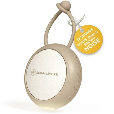 SCHALLWERK   Calm+ Go White Noise Machine Baby   Einschlafhilfe Babys