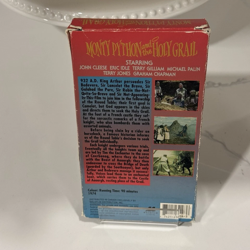 Monty Python And The Holy Grail (VHS) NTSC - Image 2 of 2