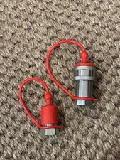 2 Set 1/2" Ag Hydraulic Quick Connect Couplers Couplings, Ball Pioneer Style