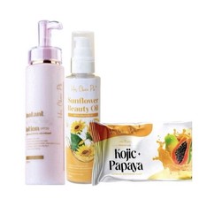 Her Choice PH Set C: Kojic Soap, Body Lotion  Sunflower Beauty Oil