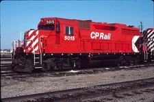 CP Rail Canadian Pacific GP35 5015 - 3/4 roster view - 1987          12/25 BB-7