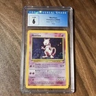 Mewtwo Pokémon TCG Base Set 2 10/130 Holo Rare CGC 6 Graded 2000