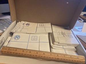 Botswana accumulation of formula registration envelopes 90s.