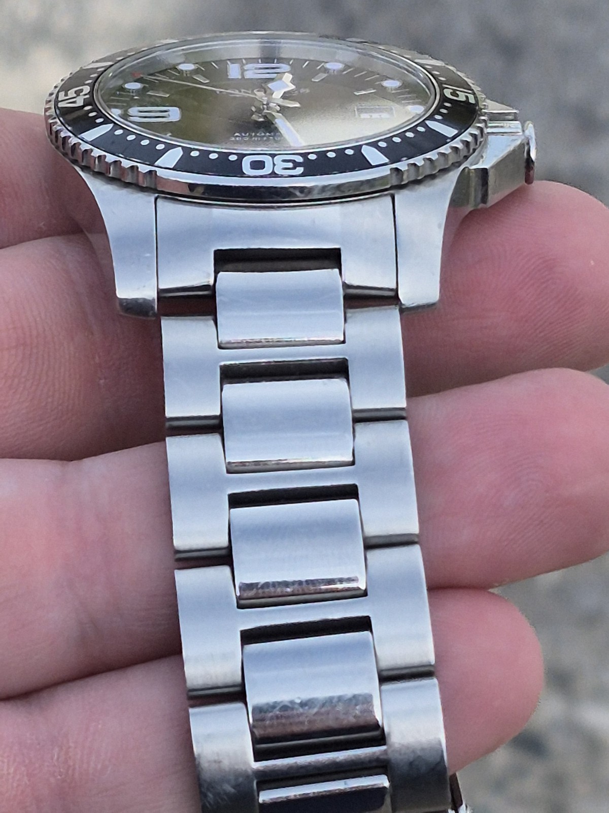 Longines Hydro Conquest Automatic Diver Watch Bla… - image 3