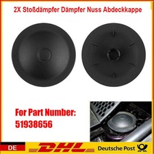 2X Für Fiat Abarth Domlager Federkappe Abdeckung 500 /C 500e vorne 51938656