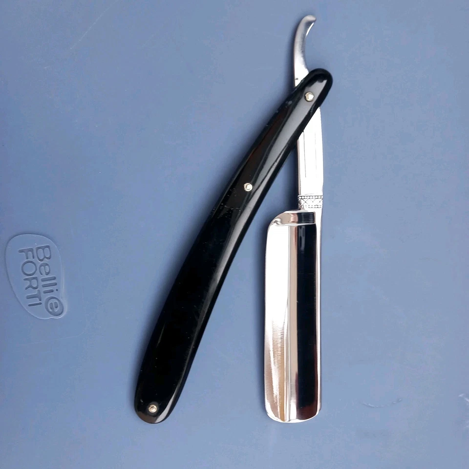Rasoio A Mano Libera KAMA,straight Razor,coupe Choux,rasoir,vintage - Immagine 4 di 4
