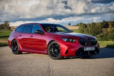 BMW M5 Touring Fire Red 2025 GT Spirit 1/18 Scale GT964