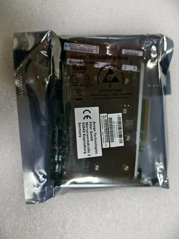 7Y37A01086 01KN509 Lenovo ThinkSystem RAID 930-24i 4GB Flash PCIe 12Gb Adapter - Image 3 of 4