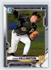2021 Bowman Draft - Chrome Owen Kellington #BDC-120 Pittsburgh Pirates
