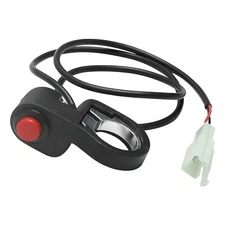 7/8" Handlebar ON OFF Switch Headlight Switch for Electric Scooter E-Bike Trikes