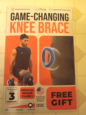 Dr Brace Performance Level 3 Game Changing Knee Brace Large--FREE SHIPPING!