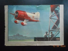 1944 Thompson Trophy Race Cleveland Airport 1932 Boris Artzybasheff Varga Pinup