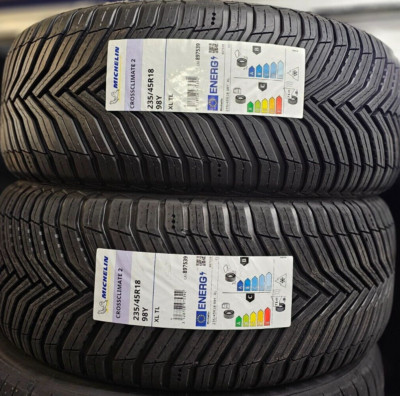 O*右様 Too Real 2X MICHELIN CROSSCLIMATE 2 235/45 ZR18 XL 98Y 235 45 18 CAR TYRES