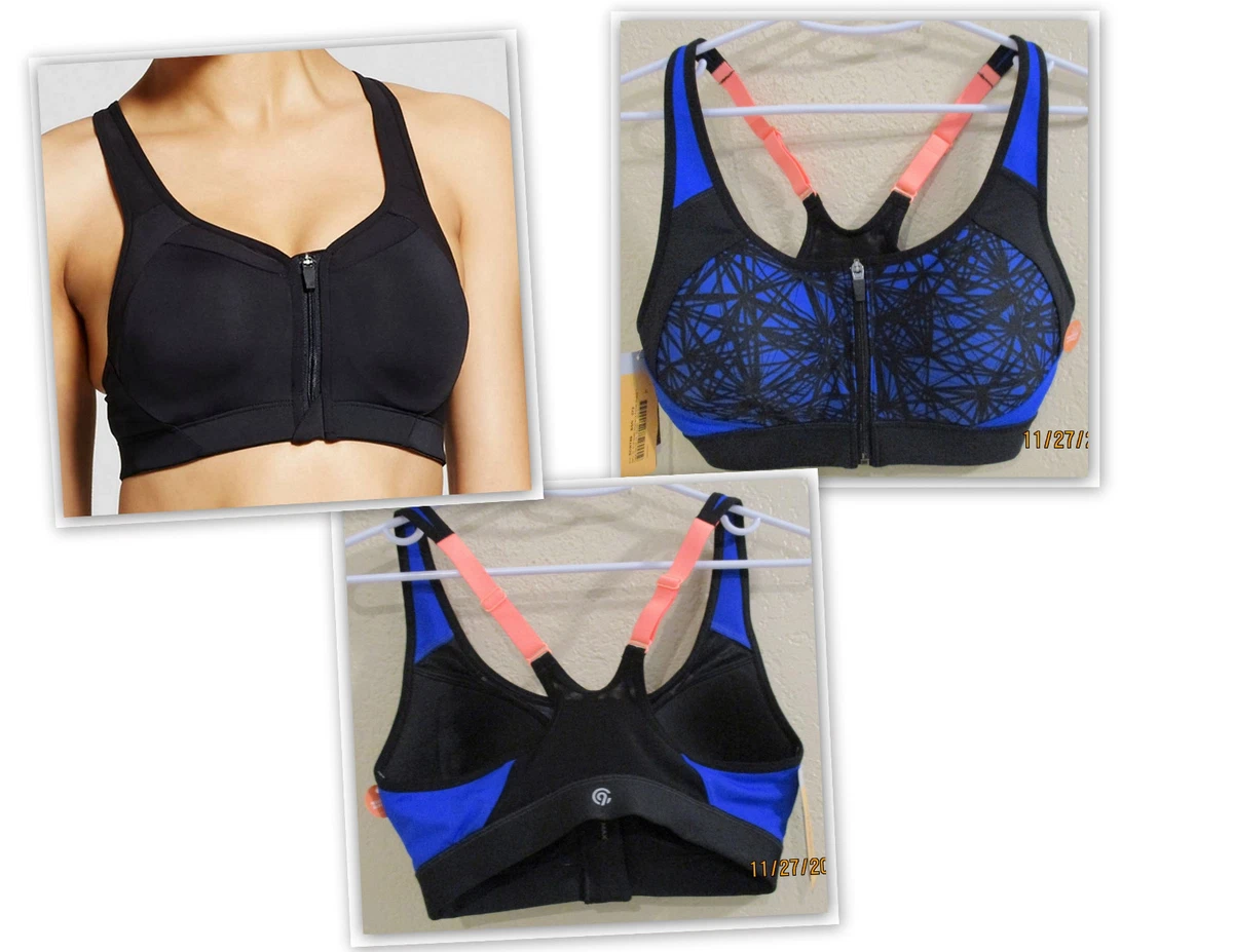 Black Sports Bra I High Support I STRONGER