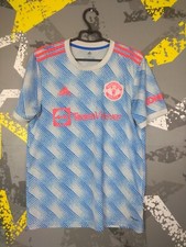 Manchester United Away football shirt 2021 - 2022 Jersey Adidas Mens Size M ig93