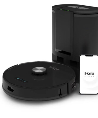 iHome Auto Vac Nova Self Empty Robot And Mop, App Control