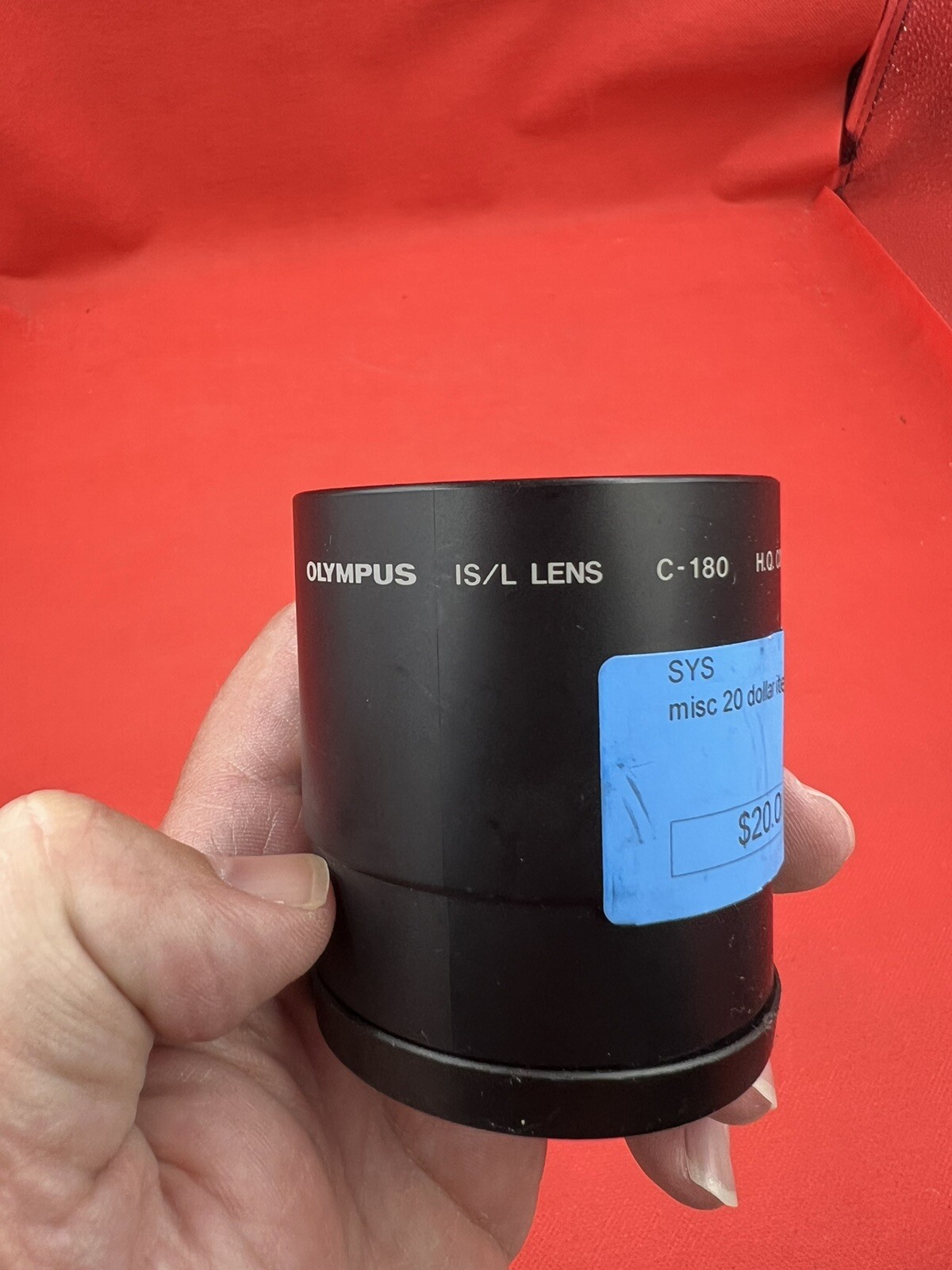 Convertisseur Olympus IS/L A-28 H.Q. 0.8x Pour Objectif 49mm - Avec Sac Et Caches