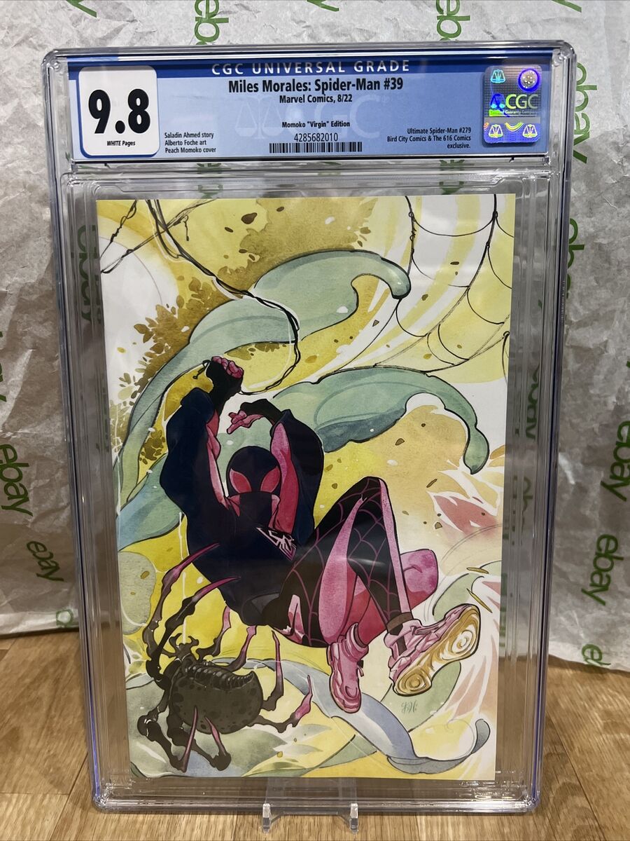 MILES MORALES SPIDER-MAN #39 PEACH MOMOKO 616 Virgin Variant – The