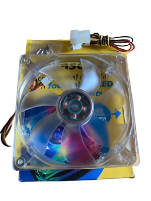 Akasa P12 PWM PST A-RGB 120mm PC Gehäuse Lüfter Kühler,Case Fan LED Lights