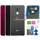 Battery Back Cover Glass Replacement+Camera Frame  For LG G8 ThinQ G820