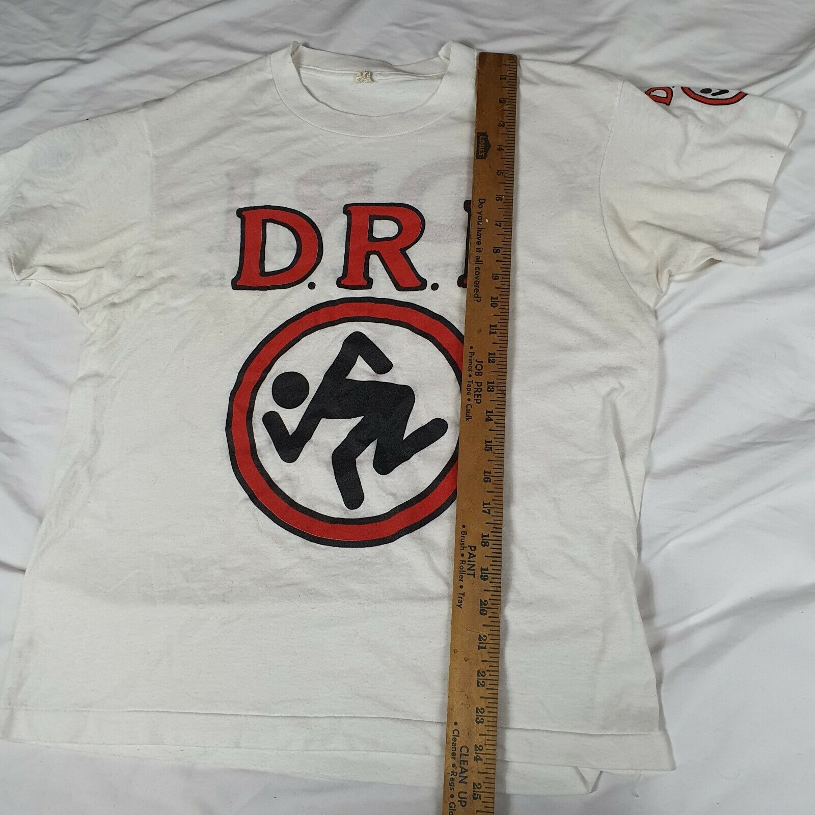 Vintage 80s DRI Shirt Dirty Rotten Imbeciles Hard… - image 9