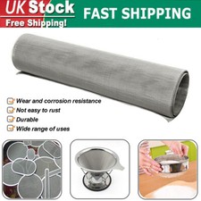 Stainless Steel Woven Wire Mesh Fireplace Nets Gutter Protection Nets 100 Mesh