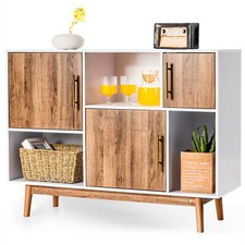 Sideboard Kommode Standregal Aufbewahrungsschrank Mehrzweckschrank Holz