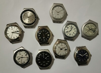 Konvolut 10 SWATCH IRONY aus den 90er Jahren | funktioniert nicht (Dummy)