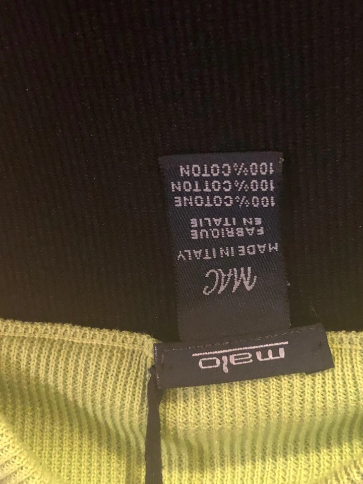 Falda tejida de algodón verde Malo nueva con etiquetas - talla 44 Foto 4 de 4