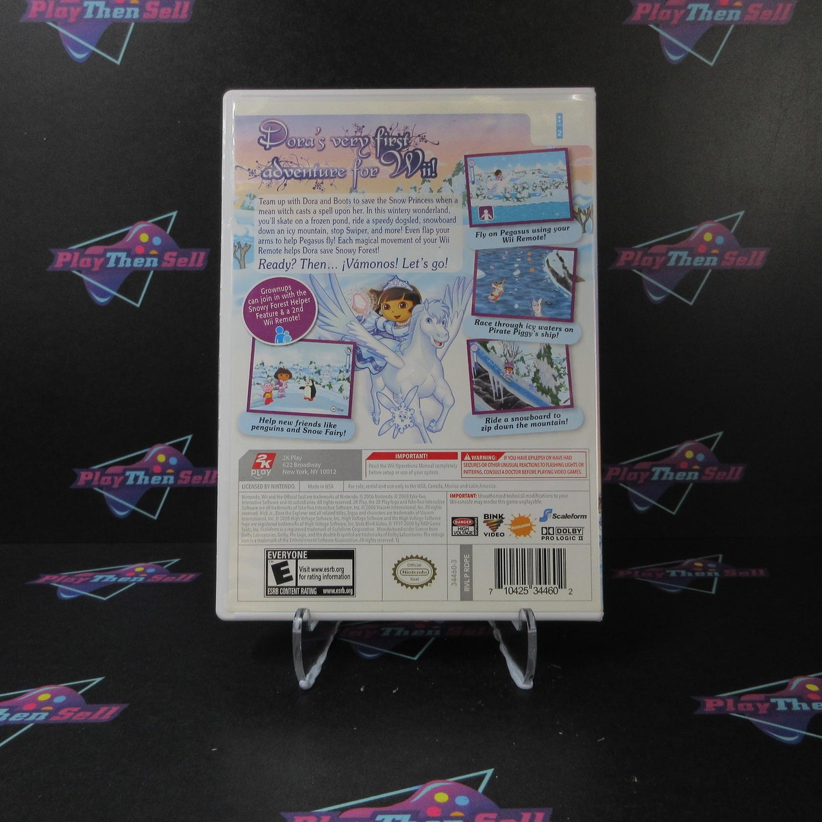 Dora the Explorer Dora Saves the Snow Princess Nintendo Wii