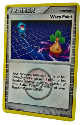 Warp Point 87/100 Reverse Holo League Promo Majestic Dawn NM w/eBay Shipping