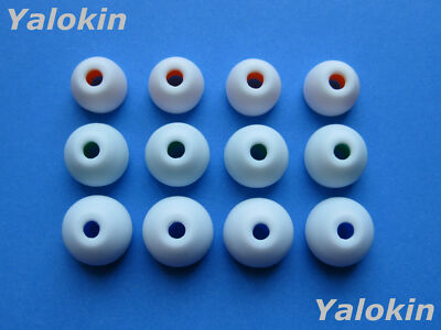 12pcs S/M/L White Hybrid Eartips for Sony WF-1000XM4 XM5 WF-C700N and LinkBuds S