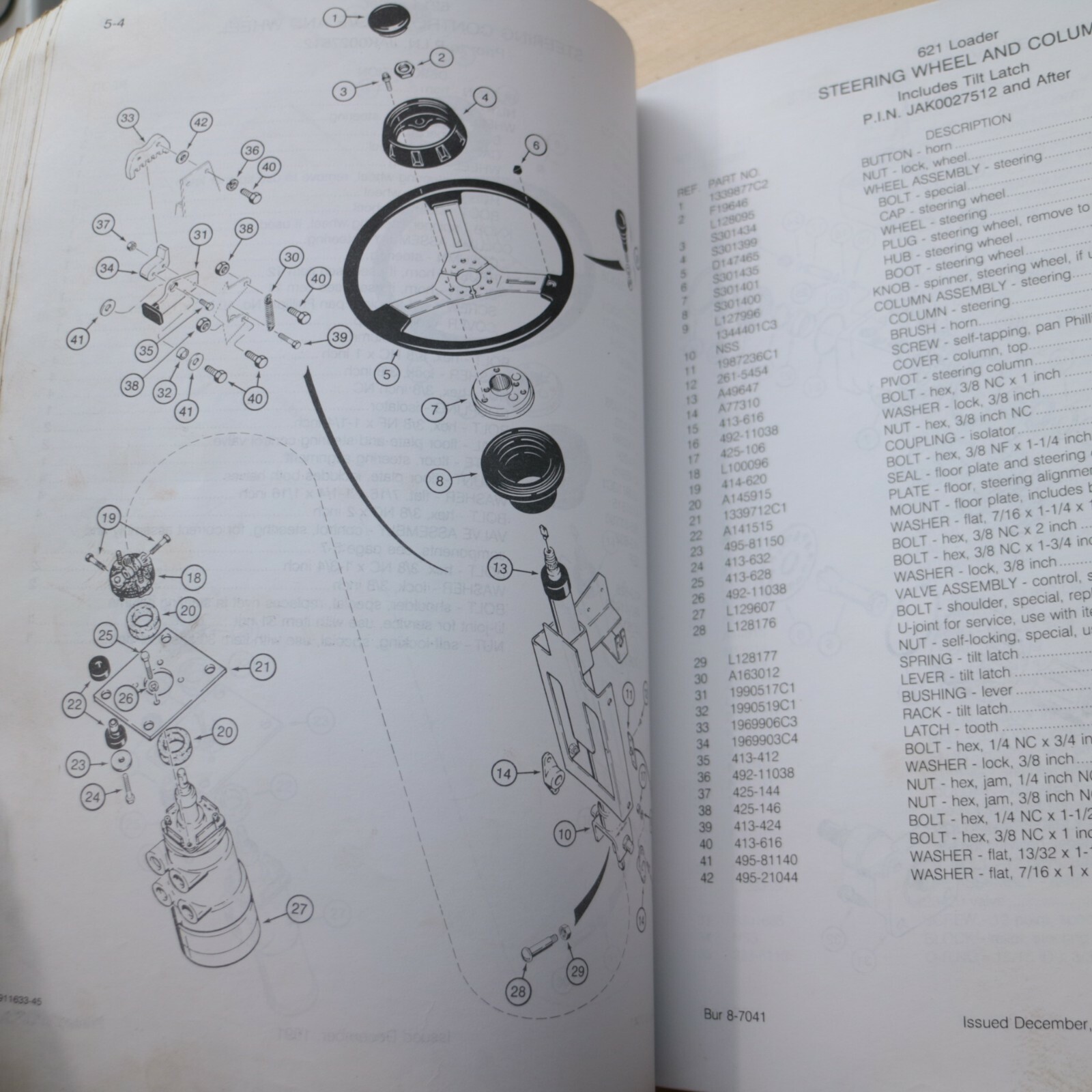CASE 621 Front End Wheel Loader Parts Manual Book Catalog Spare List case-621-front-end-wheel-loader-parts-manual-book-catalog-spare-list