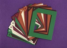 Fall Frames scrapbooking paper piecing scrapbook cards