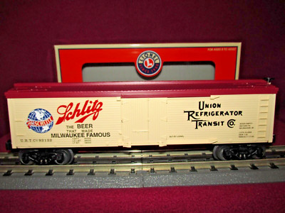 LIONEL 6-52261 SCHLITZ REEFER BOXCAR, ONLY 990 PRODUCED, O Gauge, LOTS 2002