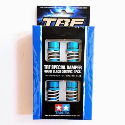 新品　TAMIYA タミヤ 42102 TRF スペシャルダンパー 4本 TRF Special Damper Hard Black Coat 42102 Tamiya 4 pieces Toy