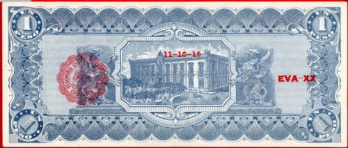 $ MEXICO EL ESTADO DE CHIHUAHUA 1 PESO 1915 P S530e UNC; free shipping from 100$ - Picture 3 of 3