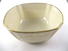 VINTAGE LENNOX FLOWERED MADE IN USA CANDY, VEGETABLE, 4 3/4" BOWL