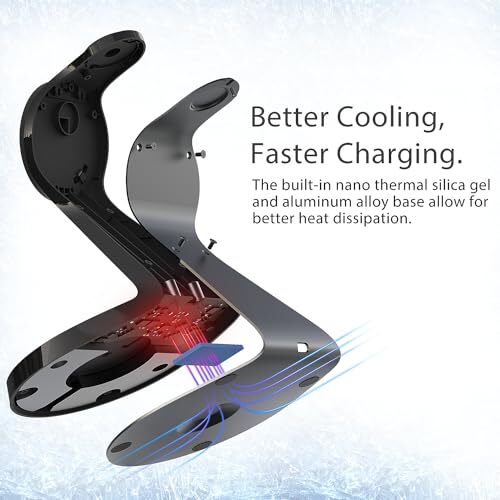 3 in 1 Charging Station for Apple Devices,Mag-Safe Charger Stand Fast Black - Picture 7 of 7