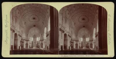 St. Peters Cathedral (interior), Rome, Italy Old Historic Photo